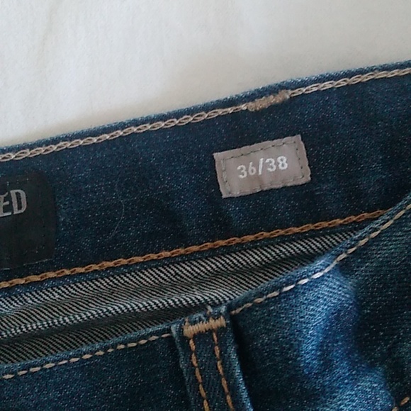 Ariat Rebar M4 Men’s Relaxed Boot dark wash sz 36/38 Western  Work Cowboy jeans - Picture 11 of 16